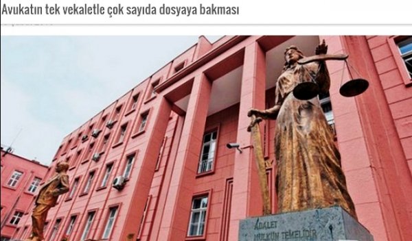 Avukatta Tek Bir Vekaletle Çok Sayıda Dosya