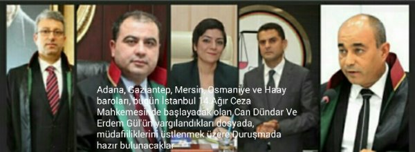 Bölge Baro Başkanları, İstanbul'da bugün görülecek