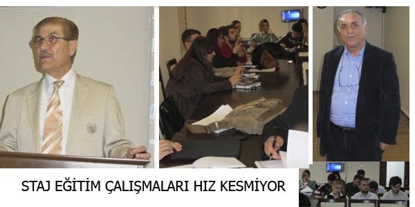 Staj eğitim çalışmaları hız kesmeden devam ediyor-11.03.2016