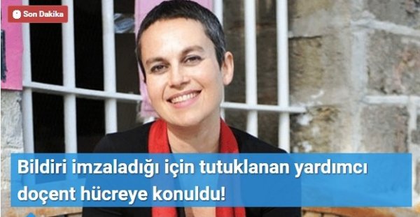 Barış isteyen akademisyene hücre cezası
