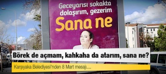 Sana ne?!