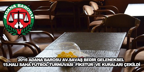 FİKSTÜR VE KURALAR ÇEKİLDİ...