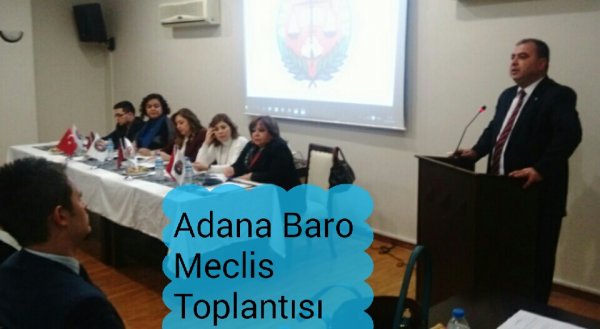 Baro Meclis Toplantısı-18.03.2016