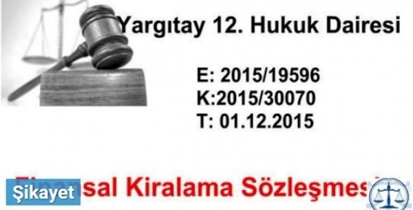 T.C. Yargıtay 12. Hukuk Dairesi