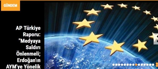 AP Türkiye Raporu: "Medyaya Saldırı Önlenmeli; Erdoğan'ın AYM'ye Yönelik Sözlerini Kınıyoruz!"