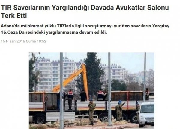 TIR Savcılarının Yargılandığı Davada Avukatlar Salonu Terk Etti