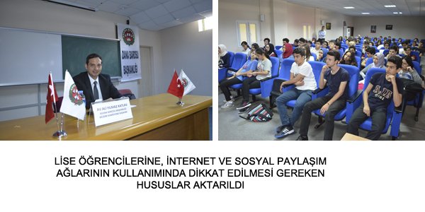 LİSE ÖĞRENCİLERİNE, İNTERNET VE SOSYAL PAYLAŞIM