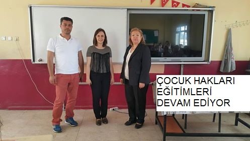 BAROMUZUN ÇOCUK HAKLARI EĞİTİMLERİ DEVAM EDİYOR