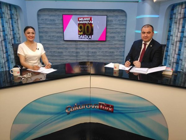 BARO BAŞKAN'IMIZ AV. ÇITIRIK, ÇUKUROVA TÜRK TV'YE KONUK OLACAK.