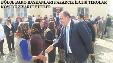 Terolar Köyü ziyareti