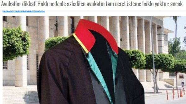 Avukatlar dikkat! Haklı