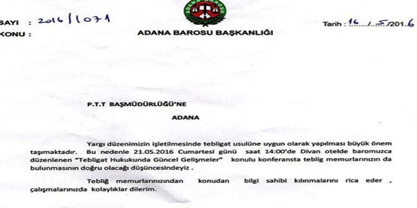 PTT İLÇE MÜDÜRLÜKLERİNE 