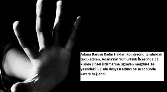 S.Ç.nin dosyası altıncı celse sonunda karara bağlandı.