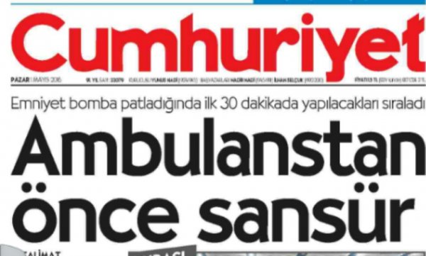 Ambulanstan önce sansür