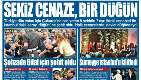 sekiz şehit bir düğün