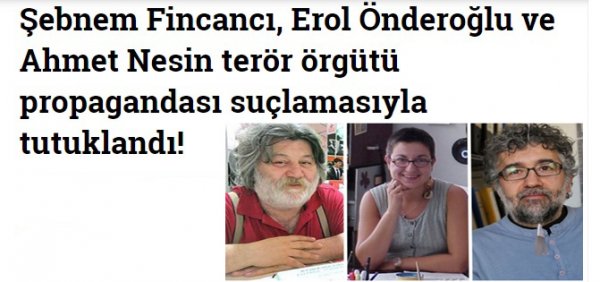 Terör örgütü propagandası suçlamasıyla tutuklandılar!