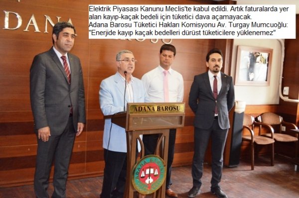 "Enerjide kayıp kaçak bedelleri dürüst tüketicilere yüklenemez"