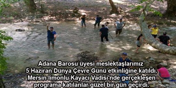 Kayacı Vadisi Doğa Yürüyüşü Yapıldı