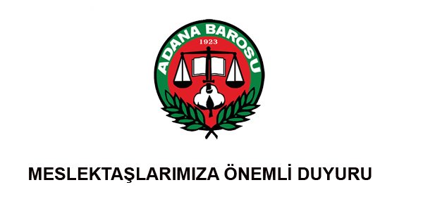 Meslektaşlarımıza Duyuru 11.08.2016