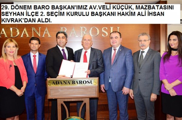 Av. Veli Küçük, görevi devraldı
