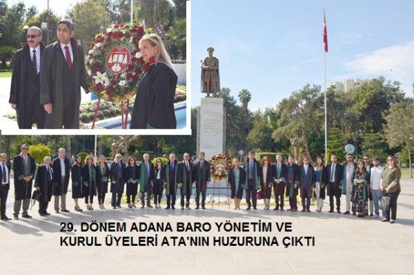 ADANA BAROSU'NUN YÖNETİM VE KURUL ÜYELERİ  (27.10.2016)