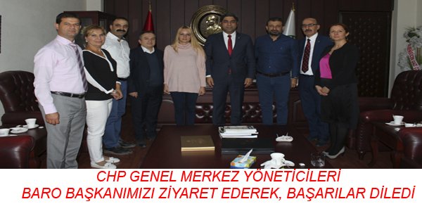 CHP Genel merkez yöneticileri