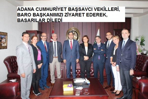 CUMHURİYET BAŞSAVCI VEKİLLERİ ZİYARET